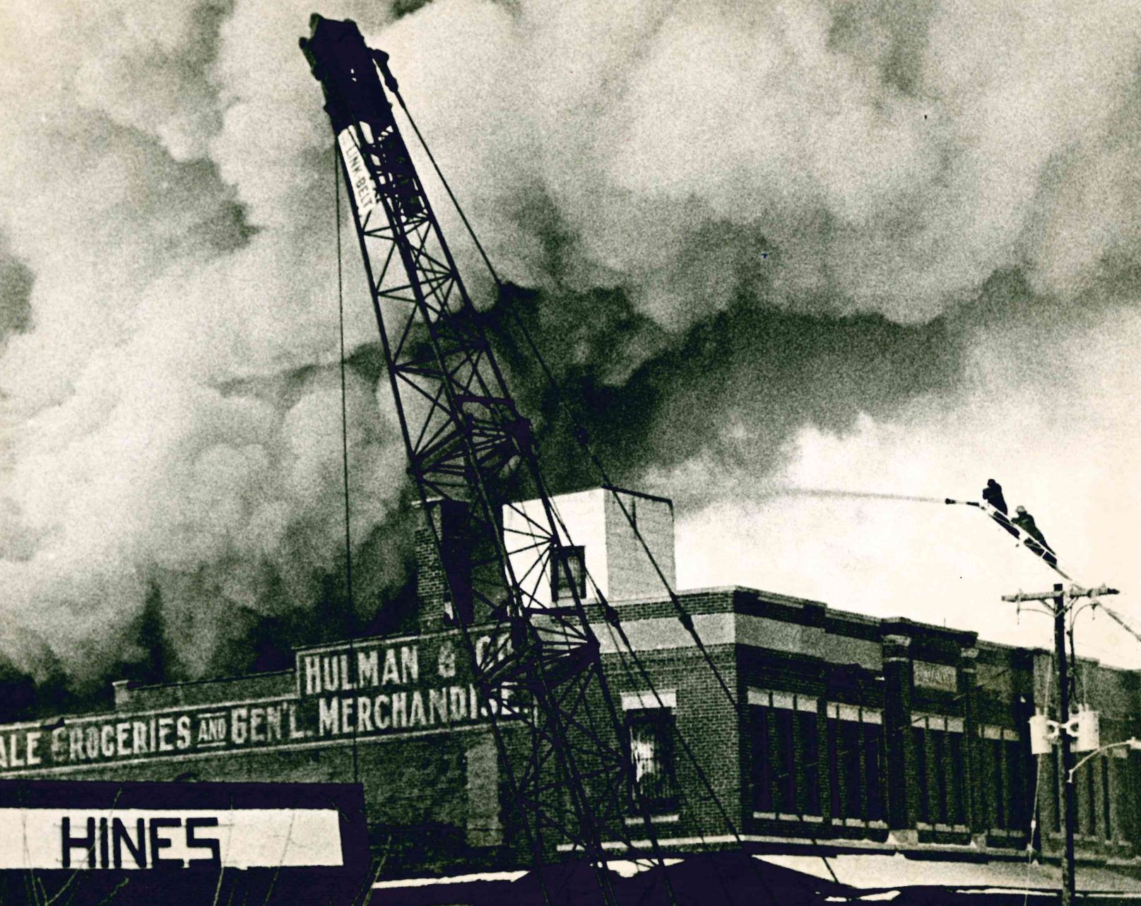 Hulman Warehouse fire